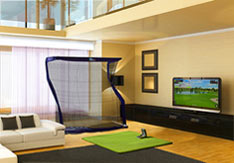 如何在家里安裝室內高爾夫模擬器？